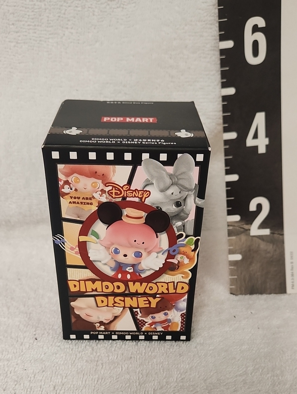 POP MART Dimoo World Disney Pink Collectible Blind Box Figure